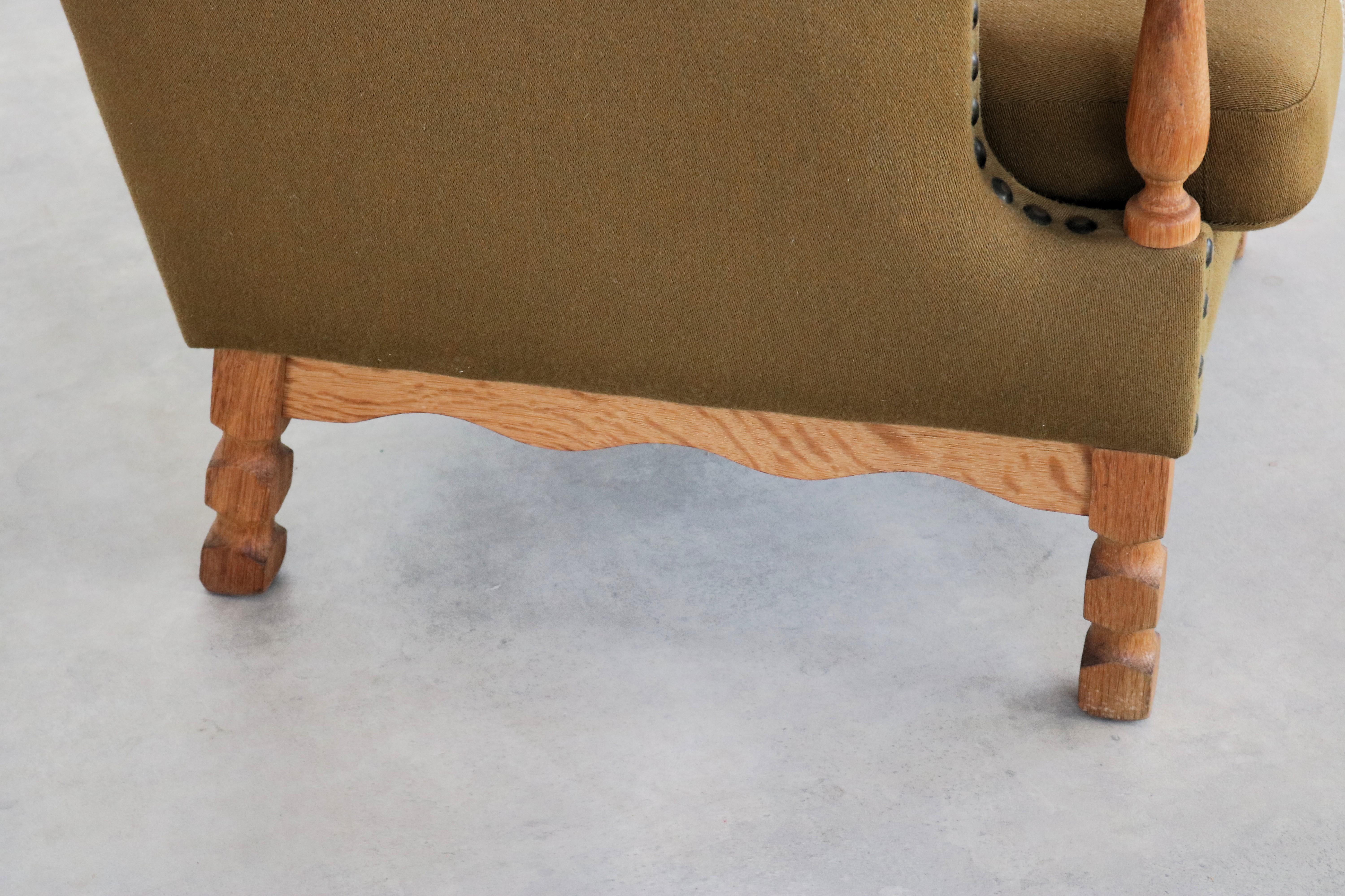 Fauteuils brutalistes  fauteuils  1960s  Danois en vente 12