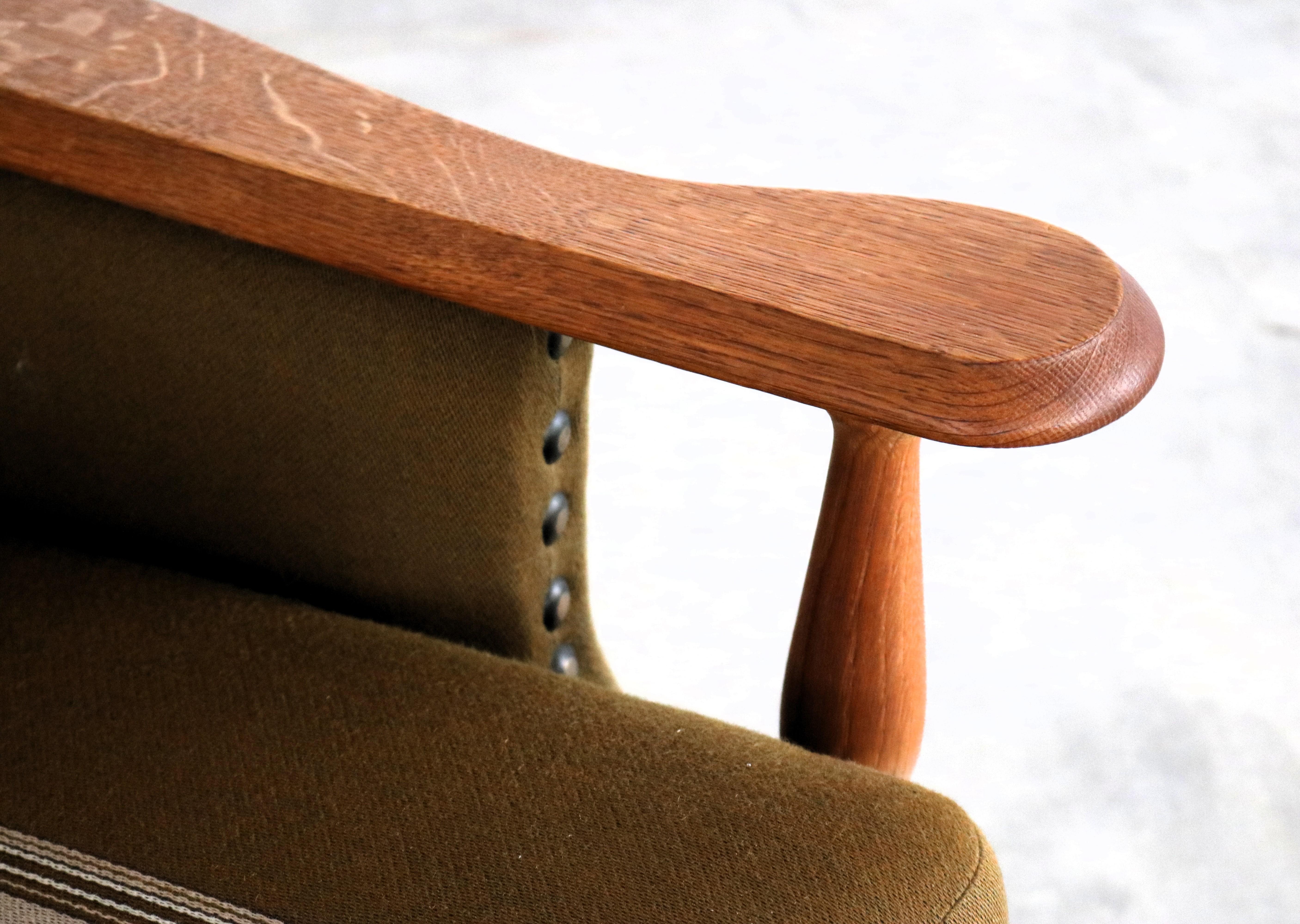 Fauteuils brutalistes  fauteuils  1960s  Danois en vente 3