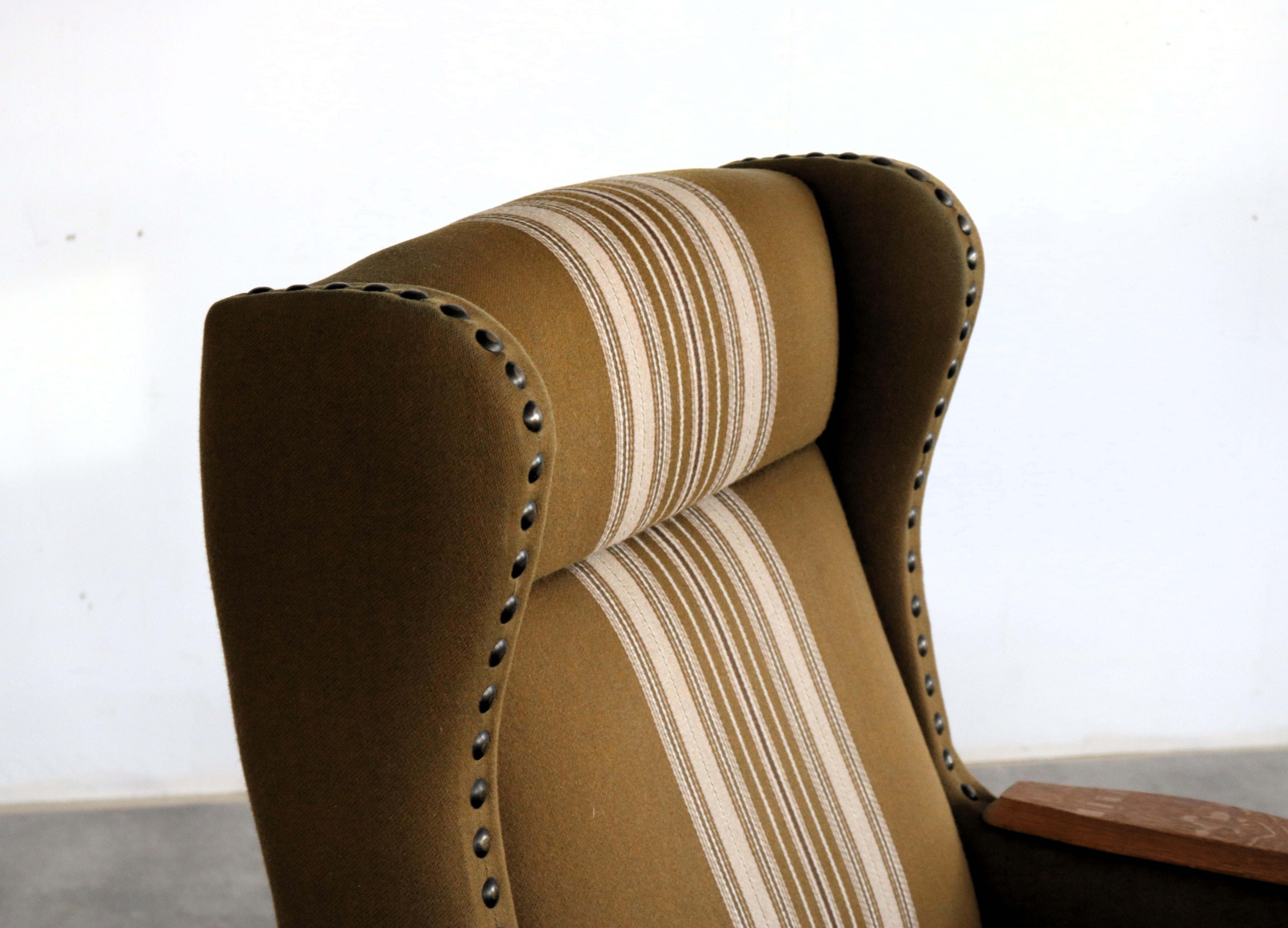 Fauteuils brutalistes  fauteuils  1960s  Danois en vente 4