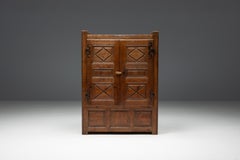 Brutalist Art Populaire Cabinet, France, 1848