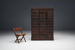 Brutalist Art Populaire Cabinet, France, 19th Century