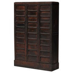 Brutalist Art Populaire Cabinet, France, 19th Century