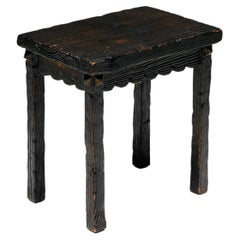 Brutalist Art Populaire Side Table, France, 1950s