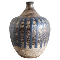 Vaso d'arte brutalista di Mari Simmulson per Upsala Ekeby, Svezia