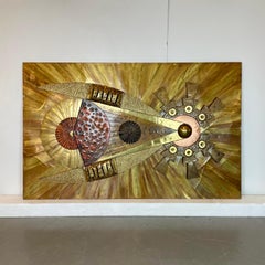 Brutalistisches Kunstwerk nach Stephen Chun, im Stil von Paul Vanders, 1970er Jahre