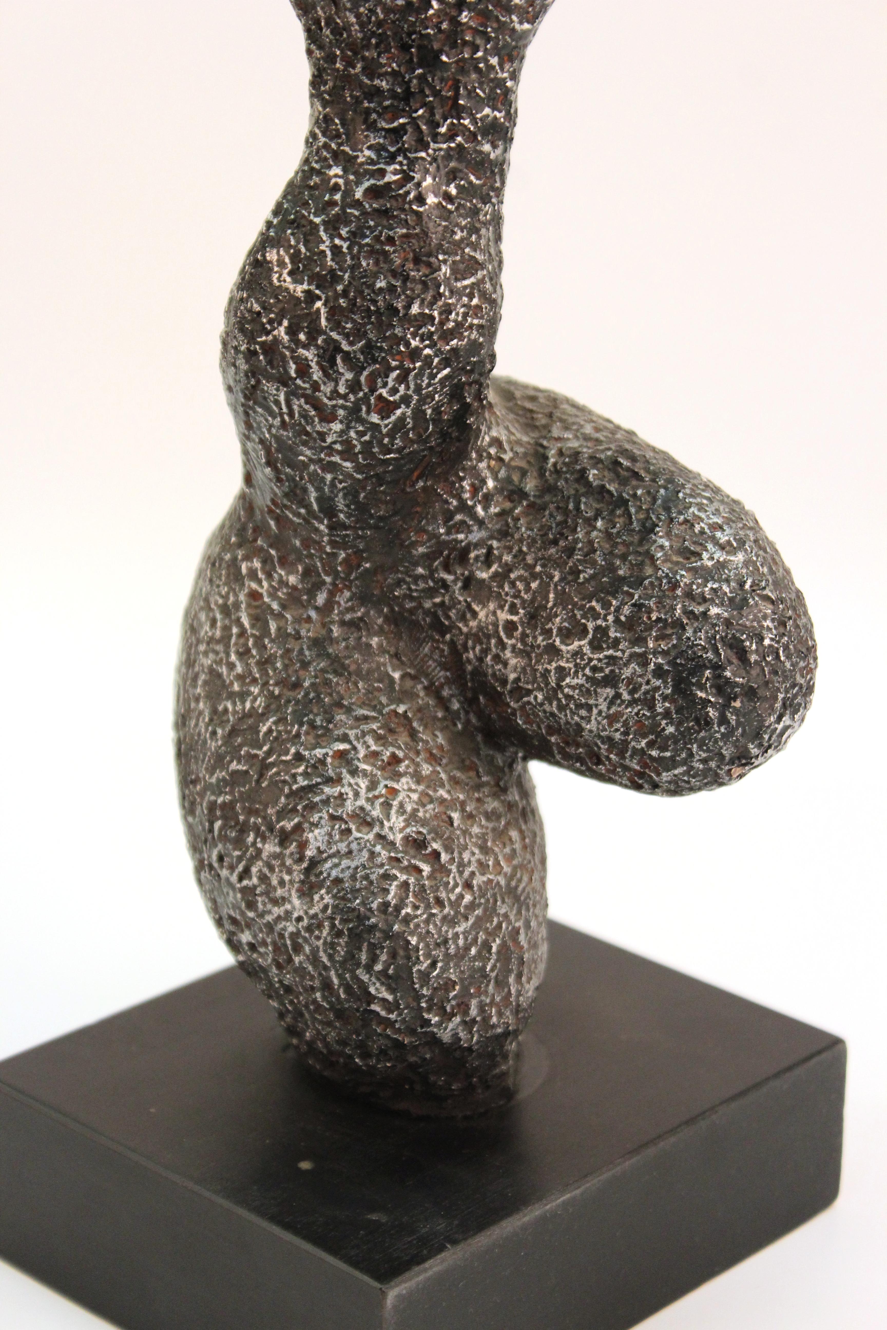 American Brutalist Austin Productions Abstract Female Nude Sculpture