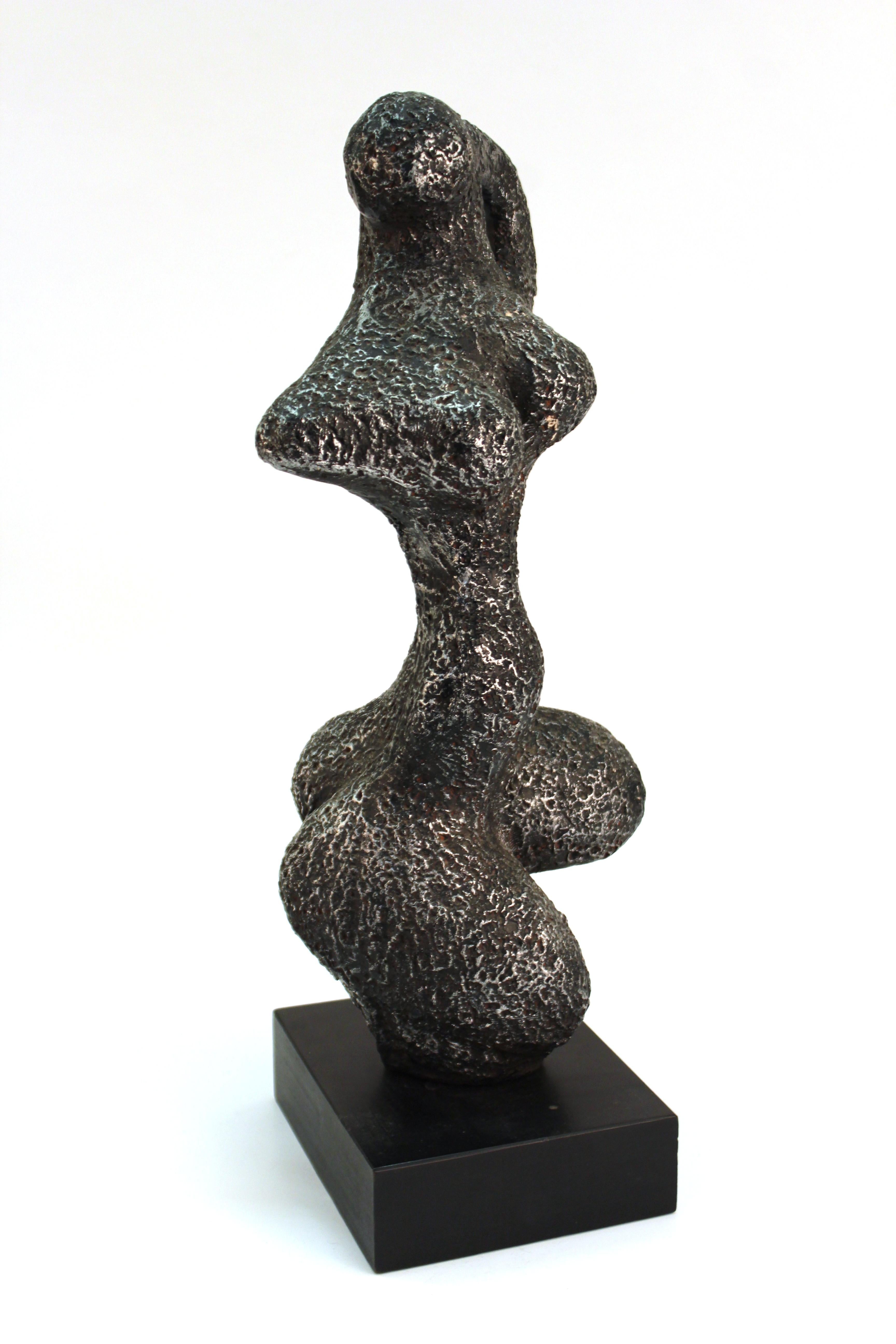 Late 20th Century Brutalist Austin Productions Abstract Female Nude Sculpture