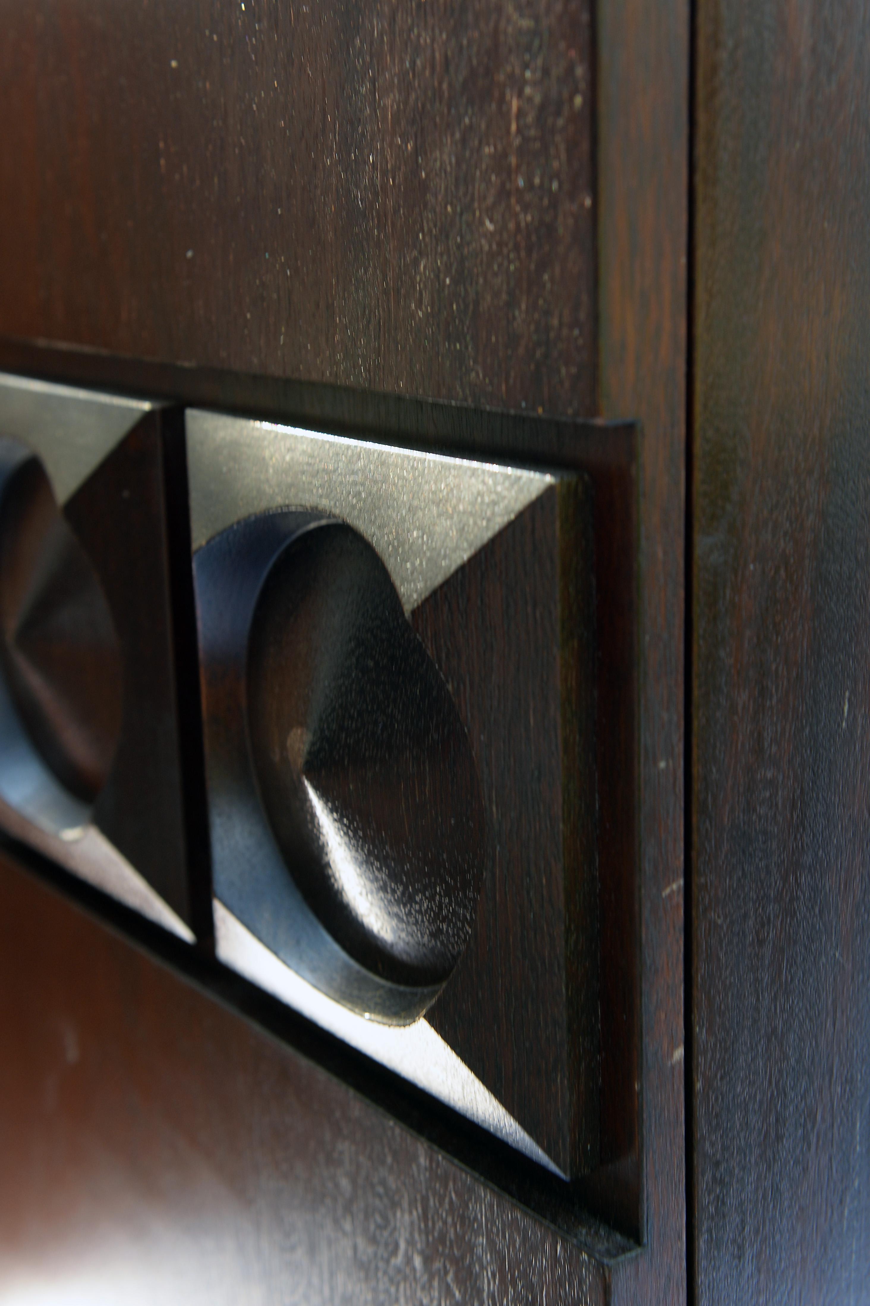 Brutalist Bar Cabinet, 1970s 3