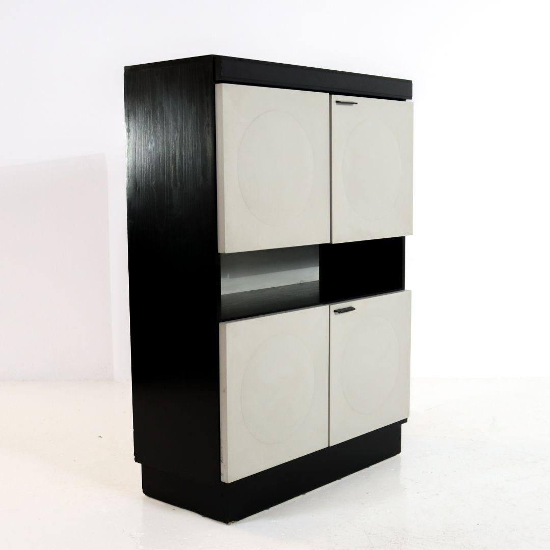 Late 20th Century Brutalist Bar Cabinet Belgium 1970s For Sale