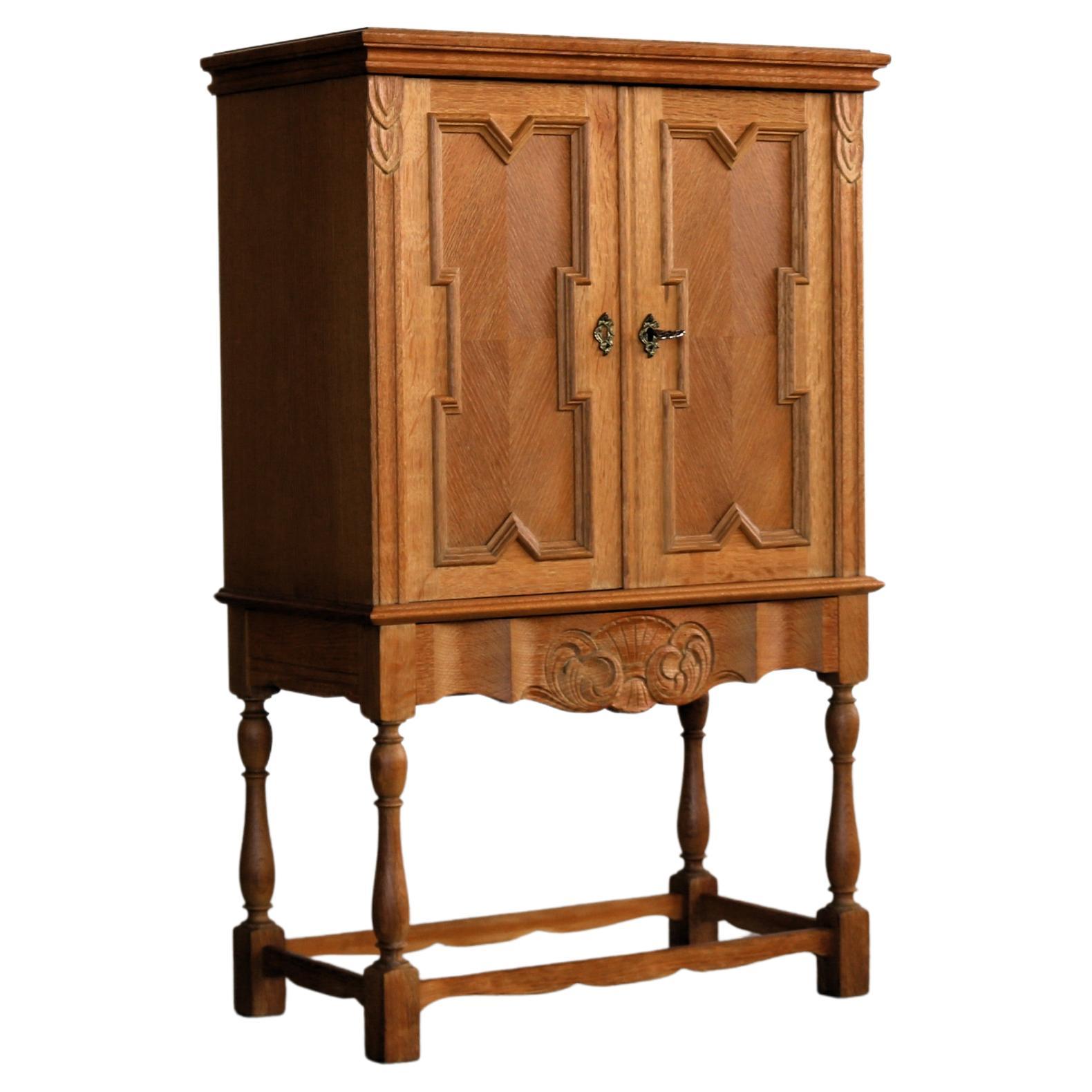 Brutalist bar cabinet  cabinet  1960s  Danish