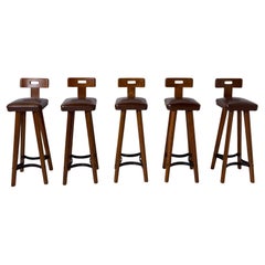 Tabourets Mid-Century Modern