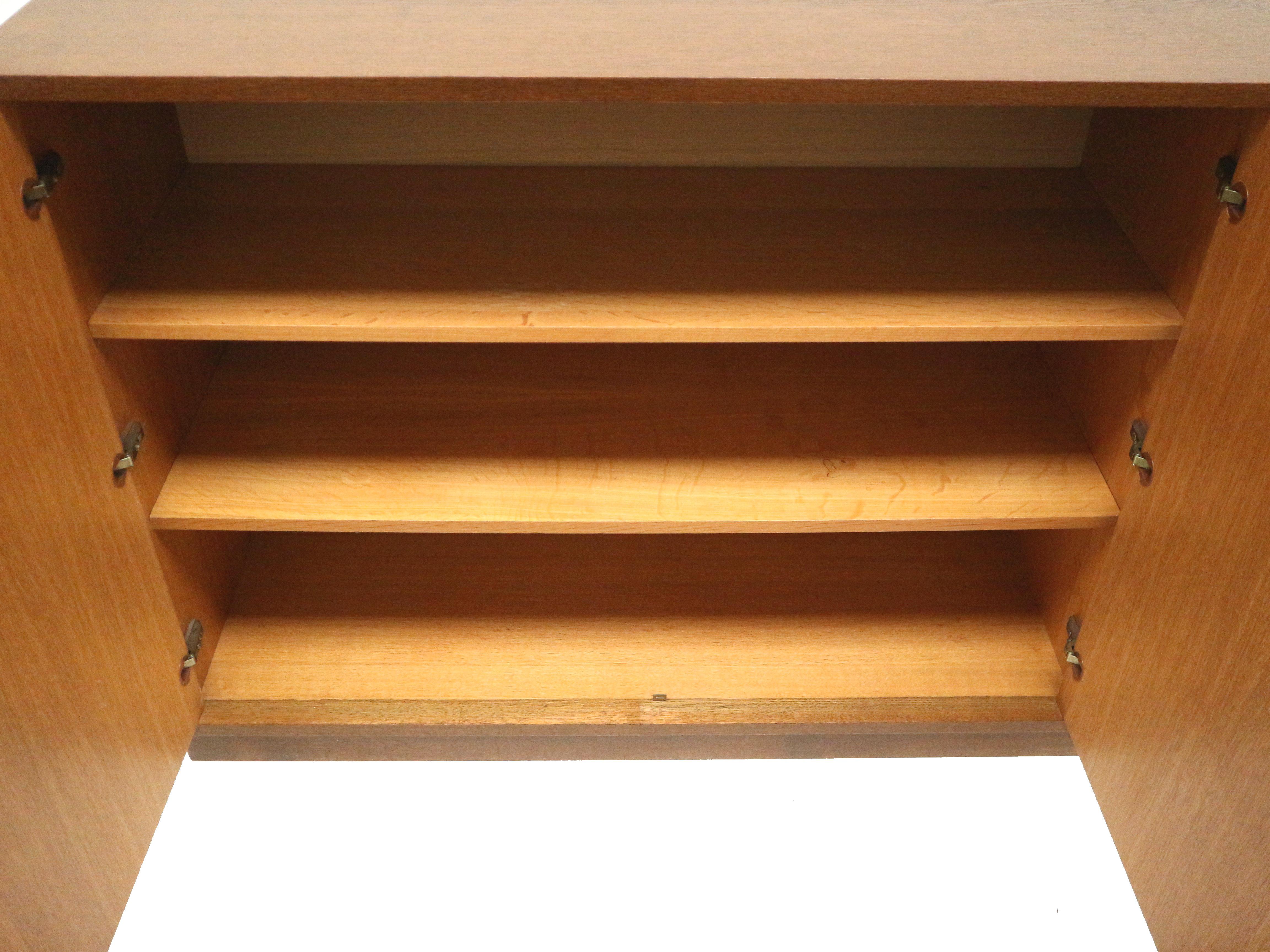 Brutalist Belgian sideboard by Gerhard Bartels from the 1970s For Sale 3