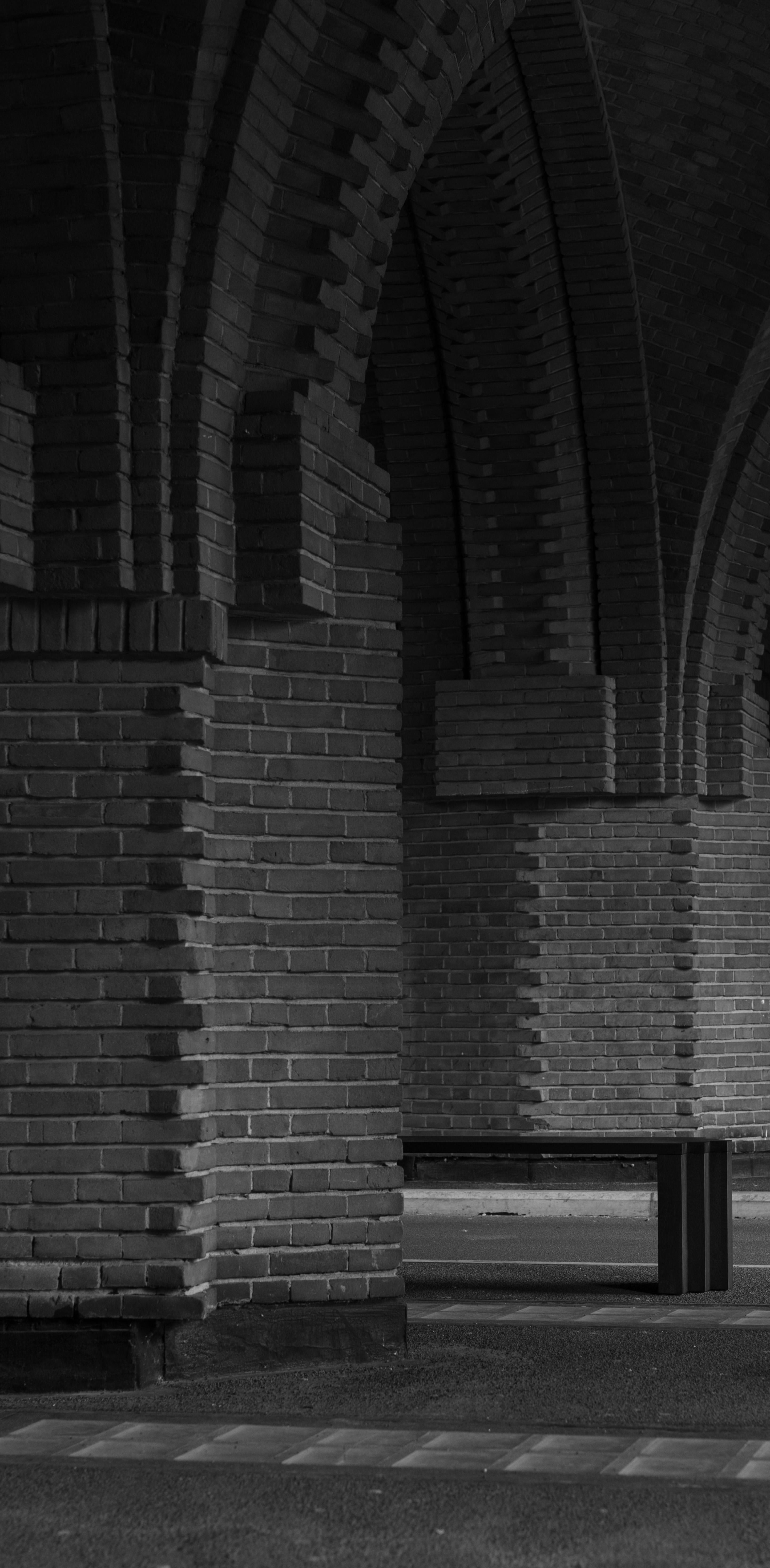 Brutalist Bench in Solid French Oak - Cadence by Mokko For Sale 7