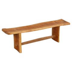 Brutalist Bench in the style of Nakachima, 1970s