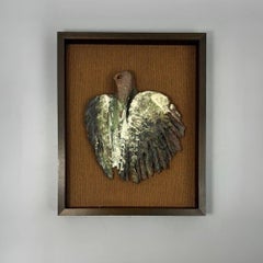 Brutalist bird wall art, decoration by spanish Madola 1979
