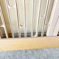 Brutalist Boho Pencil Reed King Size Headboard