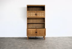 brutalist bookcase, cabinet, 1960s  Danish