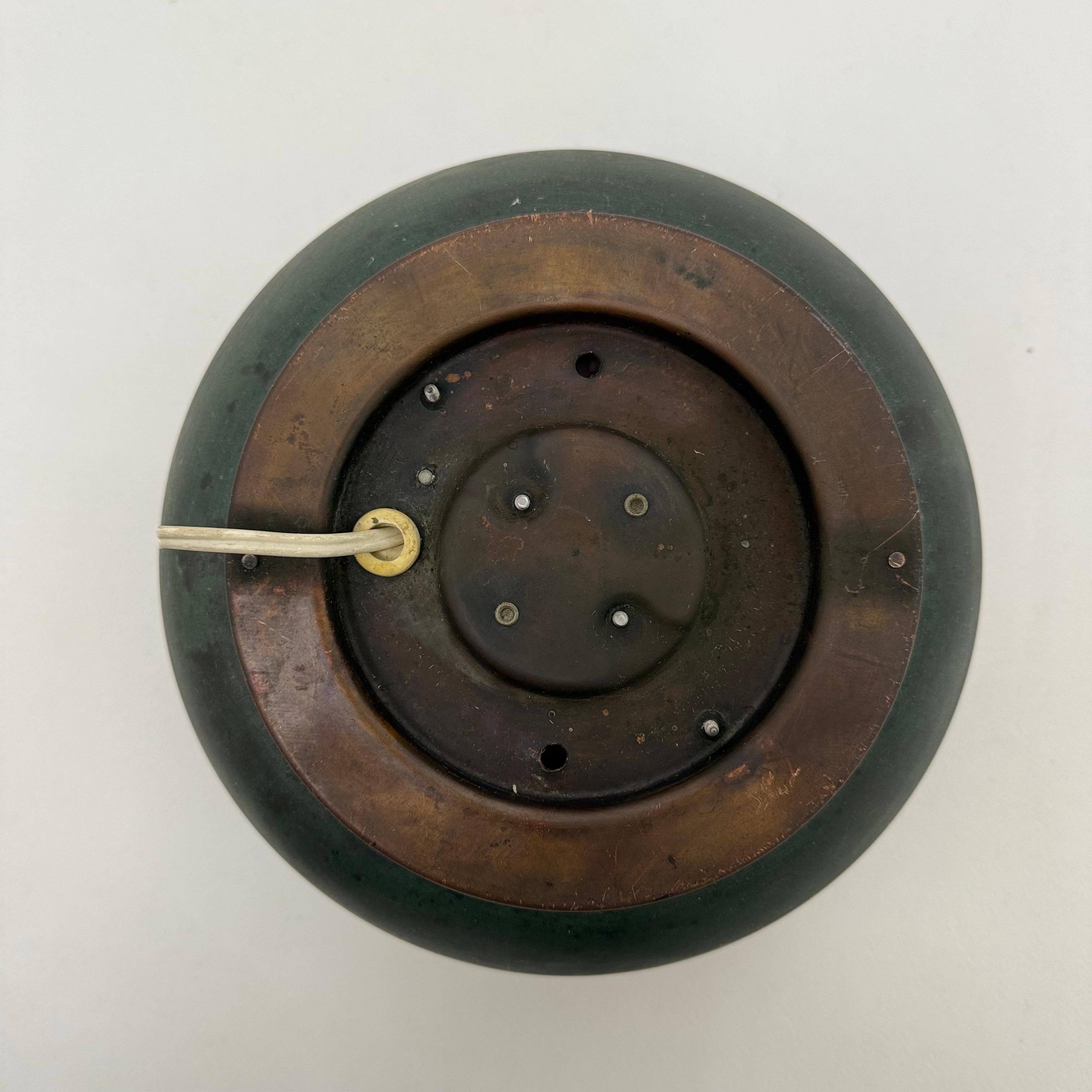 Applique brutaliste Boom en cuivre et verre de Bega Lights du Limbourg, Allemagne en vente 3