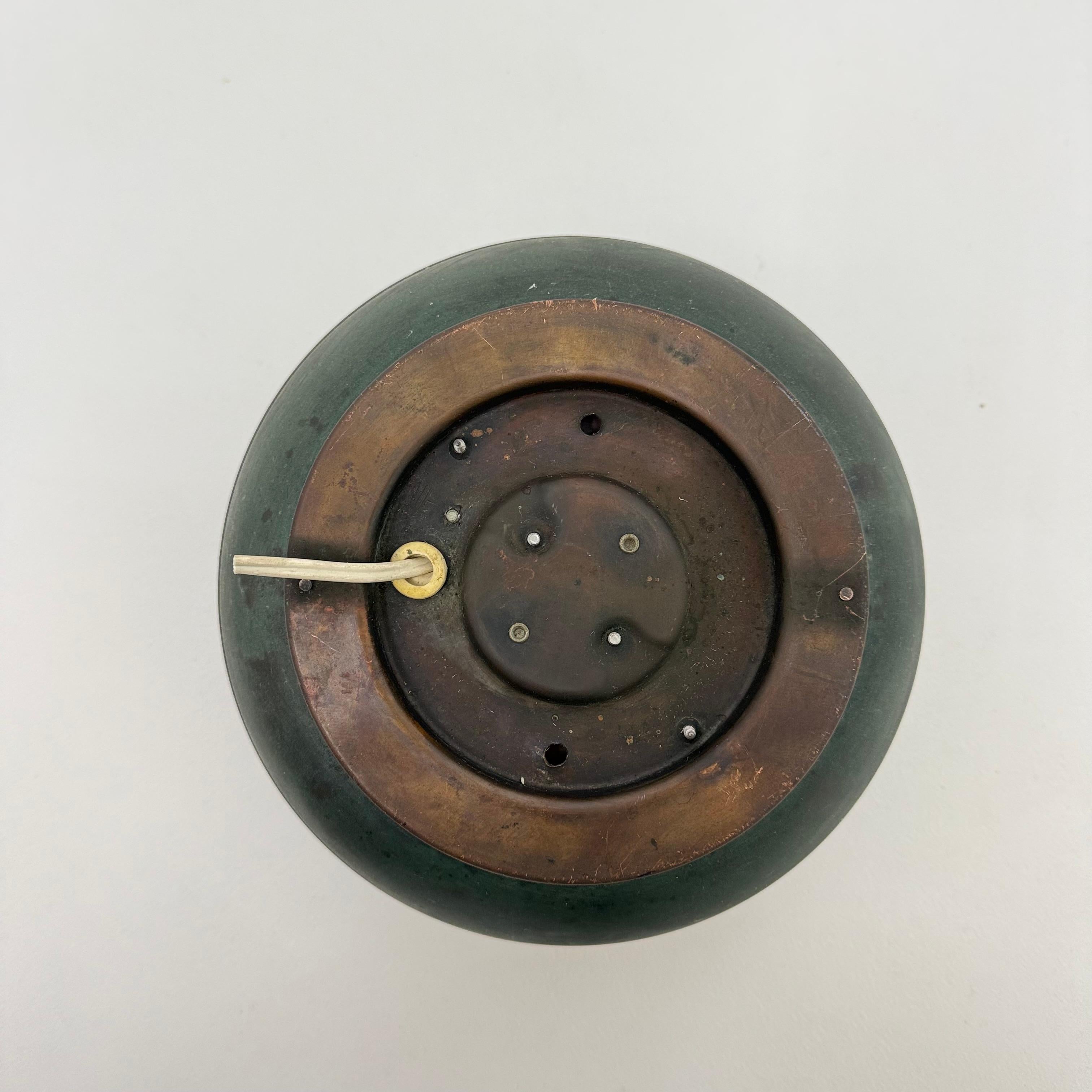 Applique brutaliste Boom en cuivre et verre de Bega Lights du Limbourg, Allemagne en vente 4