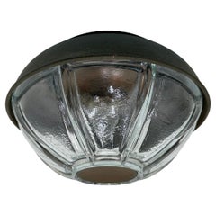 Brutalistische Boom-Wandleuchte aus Kupfer und Glas von Bega Lights aus Limburg, Deutschland