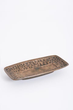 Brutalist Bronze Bowl