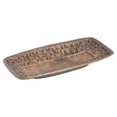 Brutalist Bronze Bowl