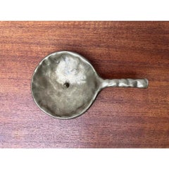 Candelabro Brutalista de Bronce, años 70