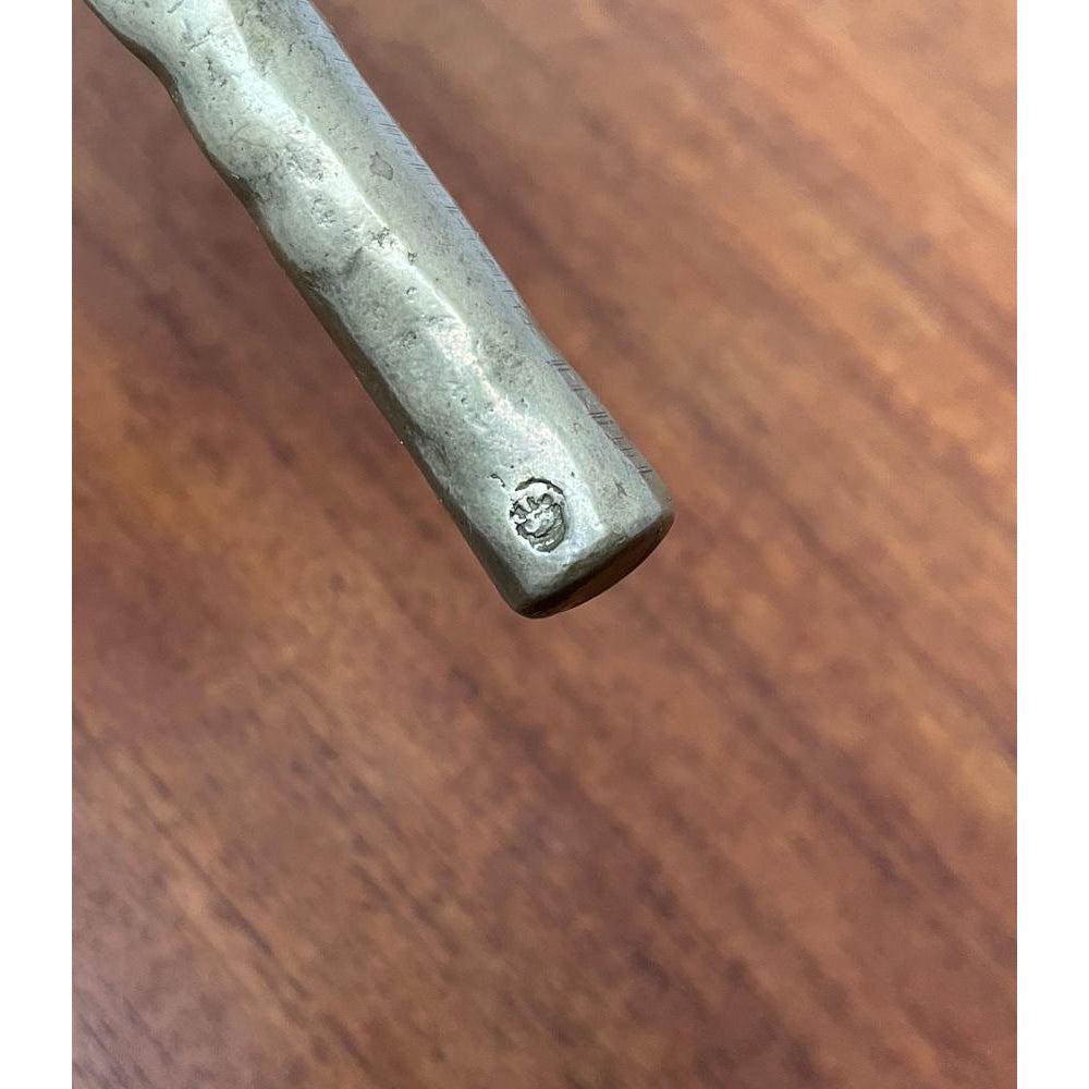 Brutalist Bronze Candleholder, 1970s For Sale 2