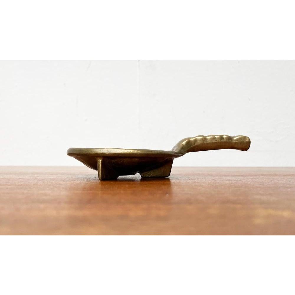 Brutalist Bronze Candleholder, 1970s For Sale 4
