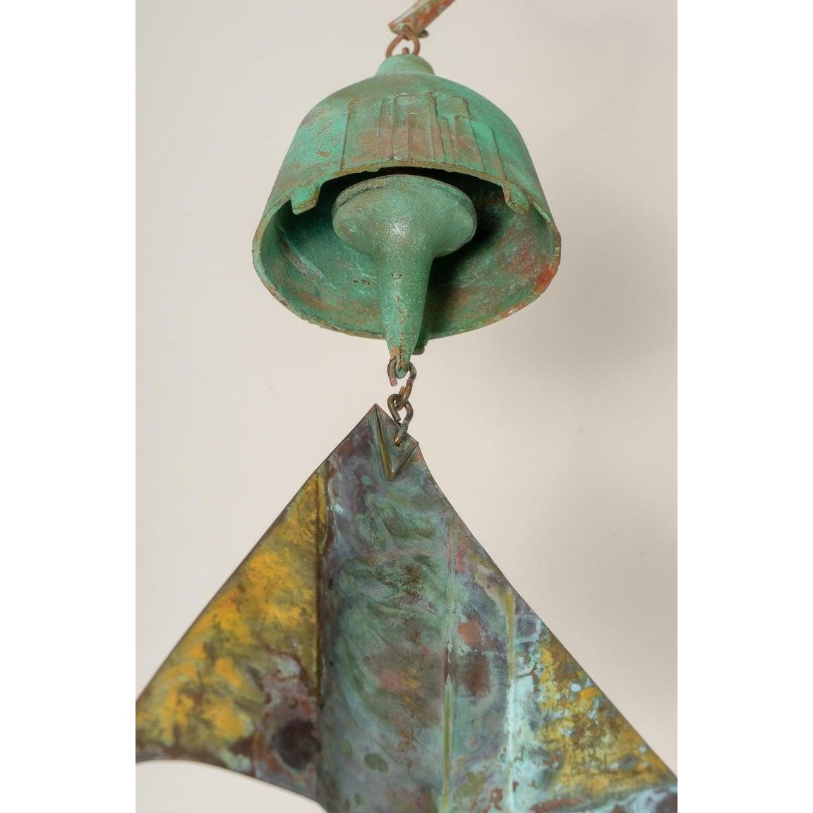 Brutalist Bronze Wind Chime by Paolo Soleri In Good Condition In West Palm Beach, FL