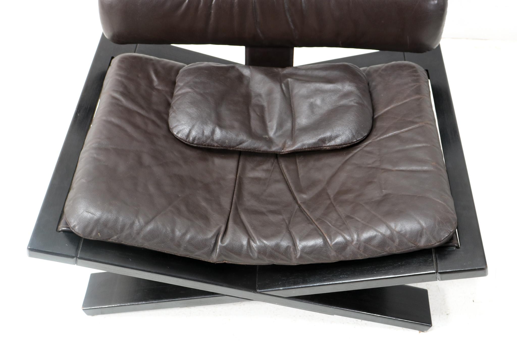 Brutalist Buddha Lounge Chair by Sonja Wasseur Amsterdam, 1974 5