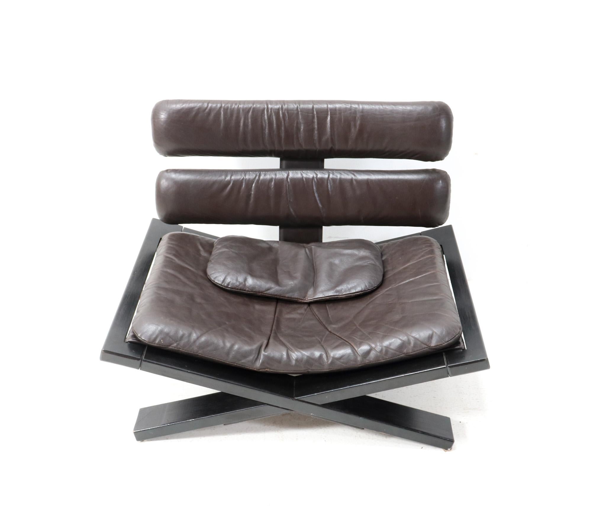 Late 20th Century Brutalist Buddha Lounge Chair by Sonja Wasseur Amsterdam, 1974