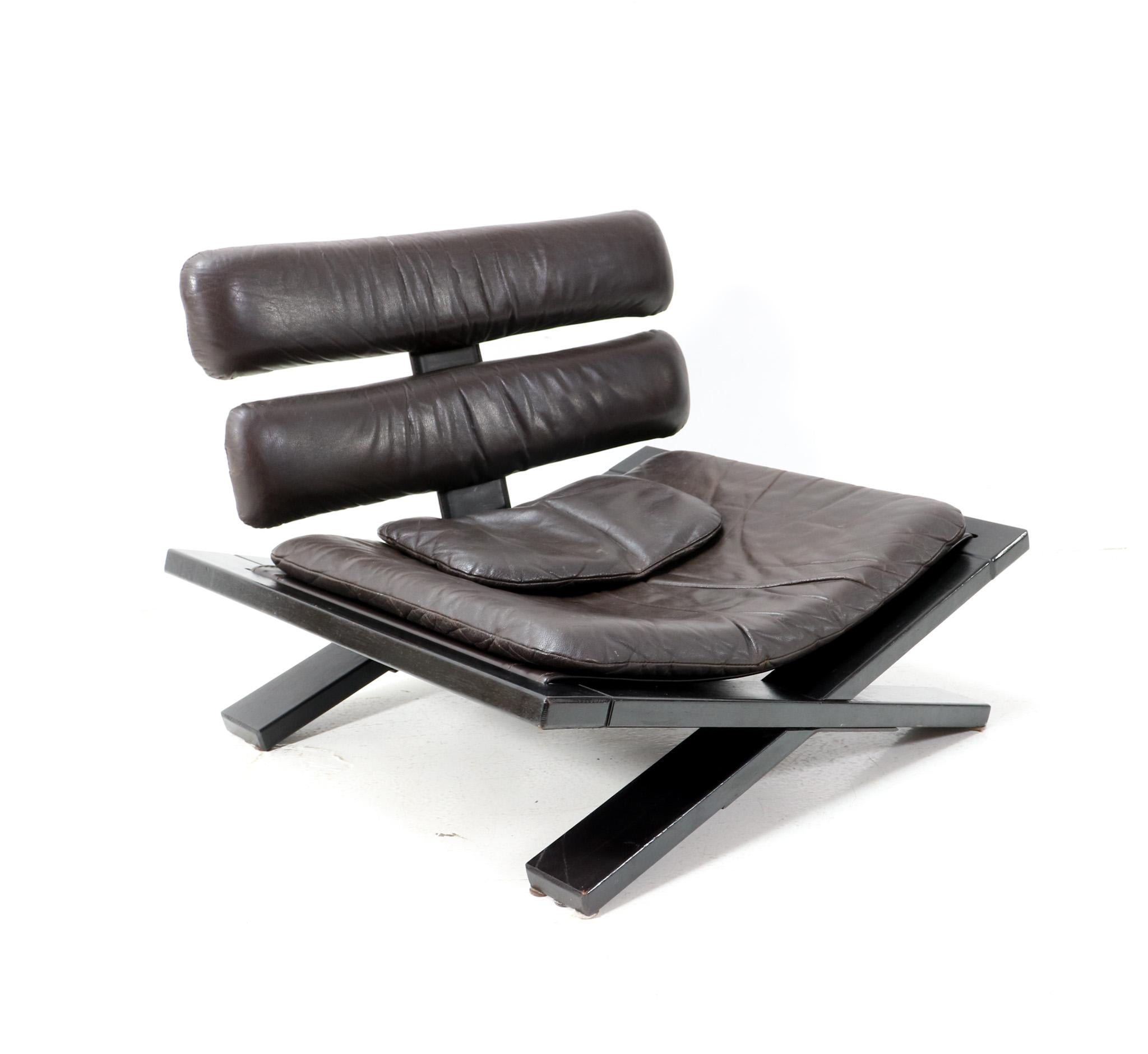 Brutalist Buddha Lounge Chair by Sonja Wasseur Amsterdam, 1974 2