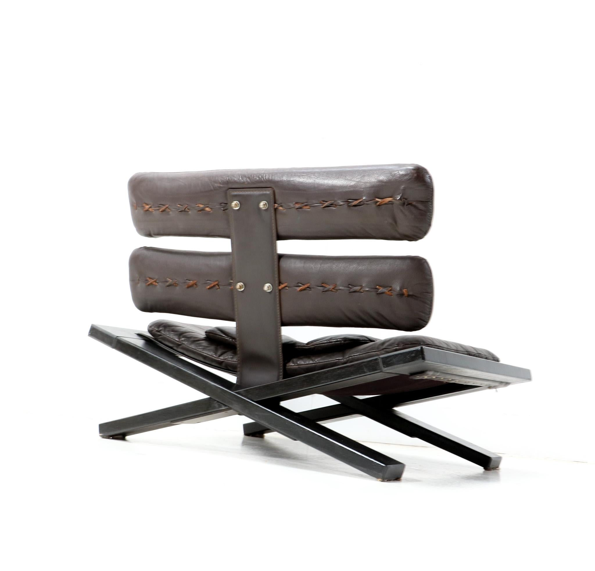 Brutalist Buddha Lounge Chair by Sonja Wasseur Amsterdam, 1974 4