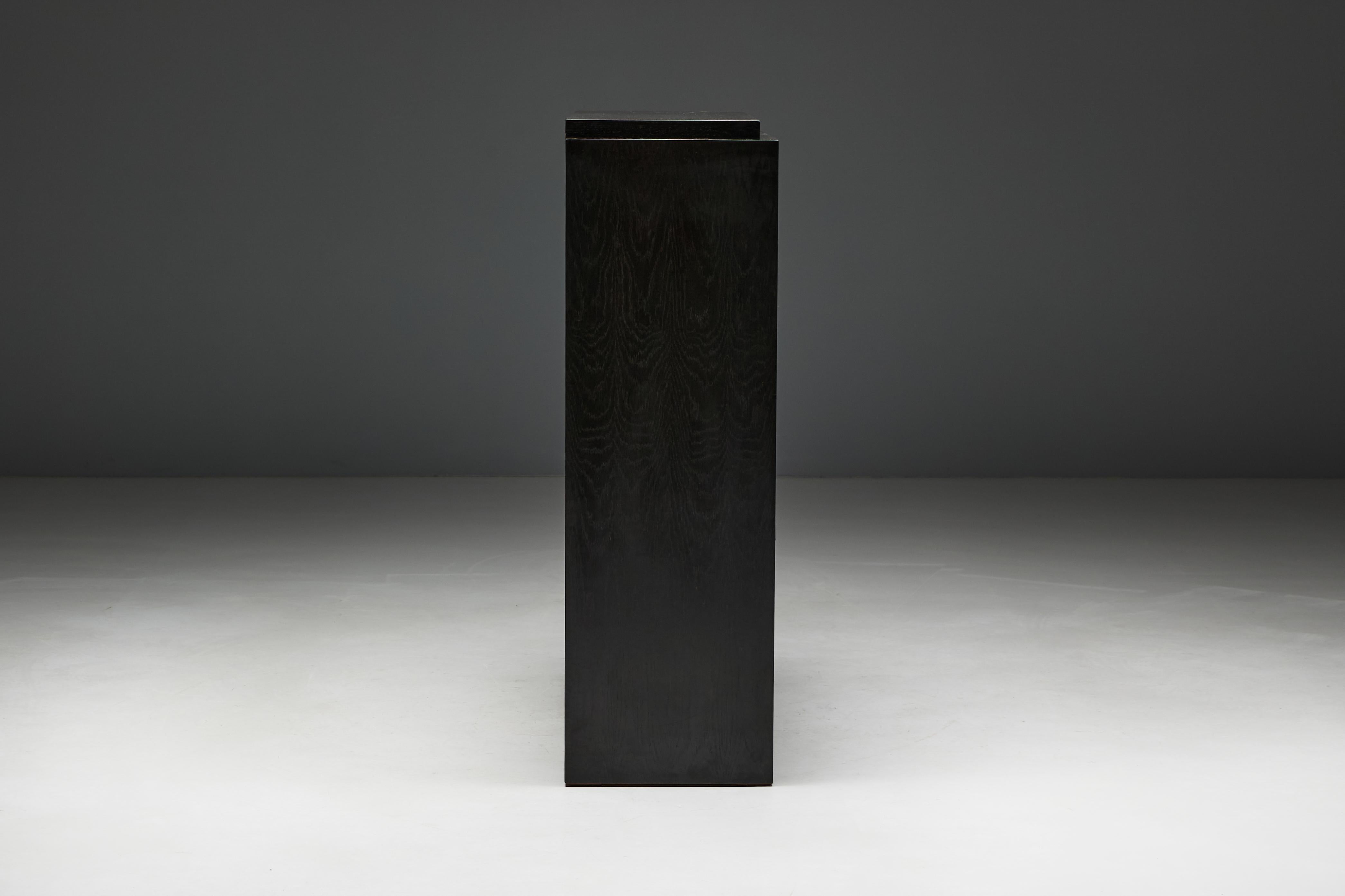 Brutalist Cabinet by De Coene, Belgium, 1970s For Sale 6