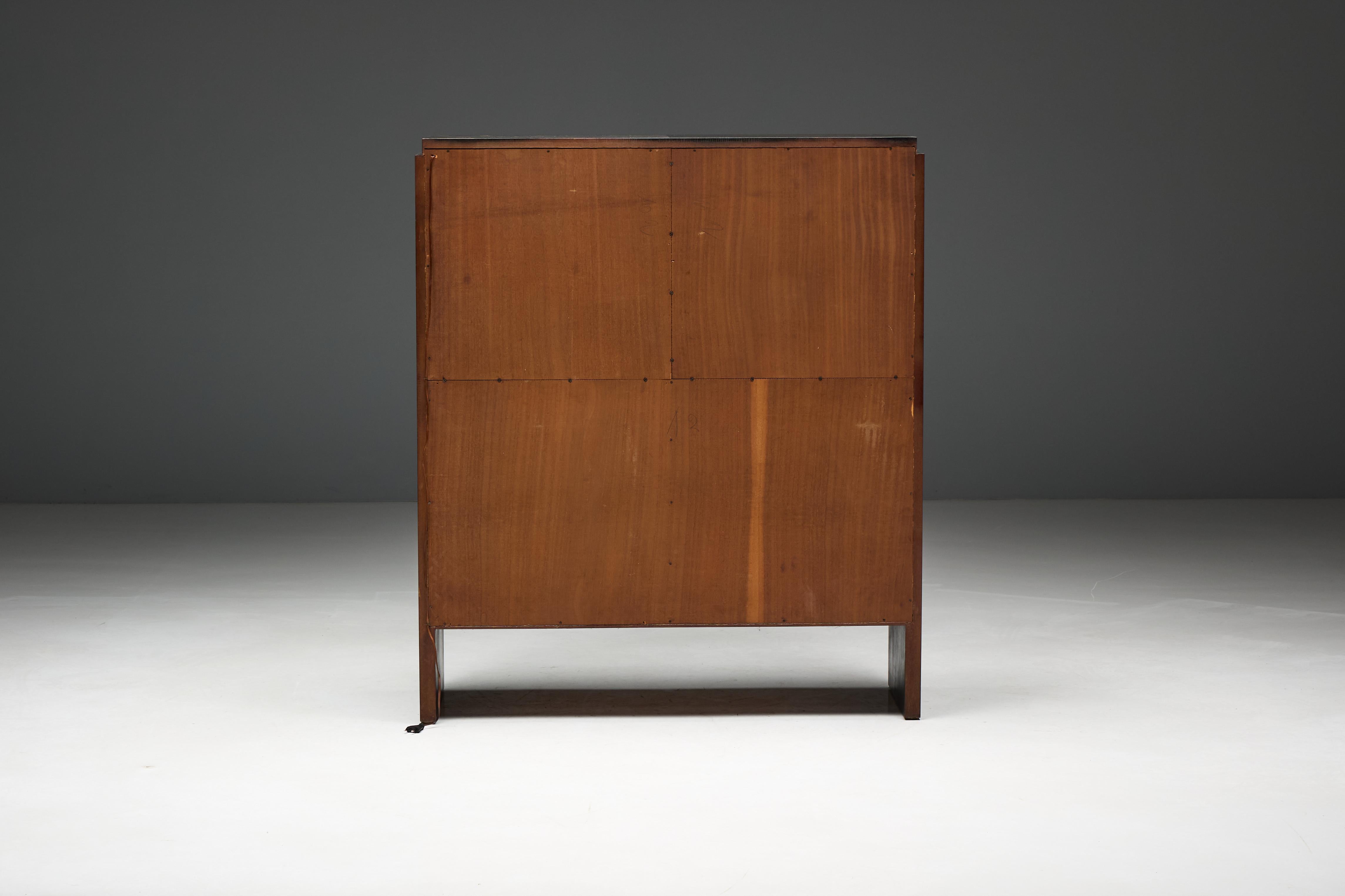 Brutalist Cabinet by De Coene, Belgium, 1970s For Sale 8