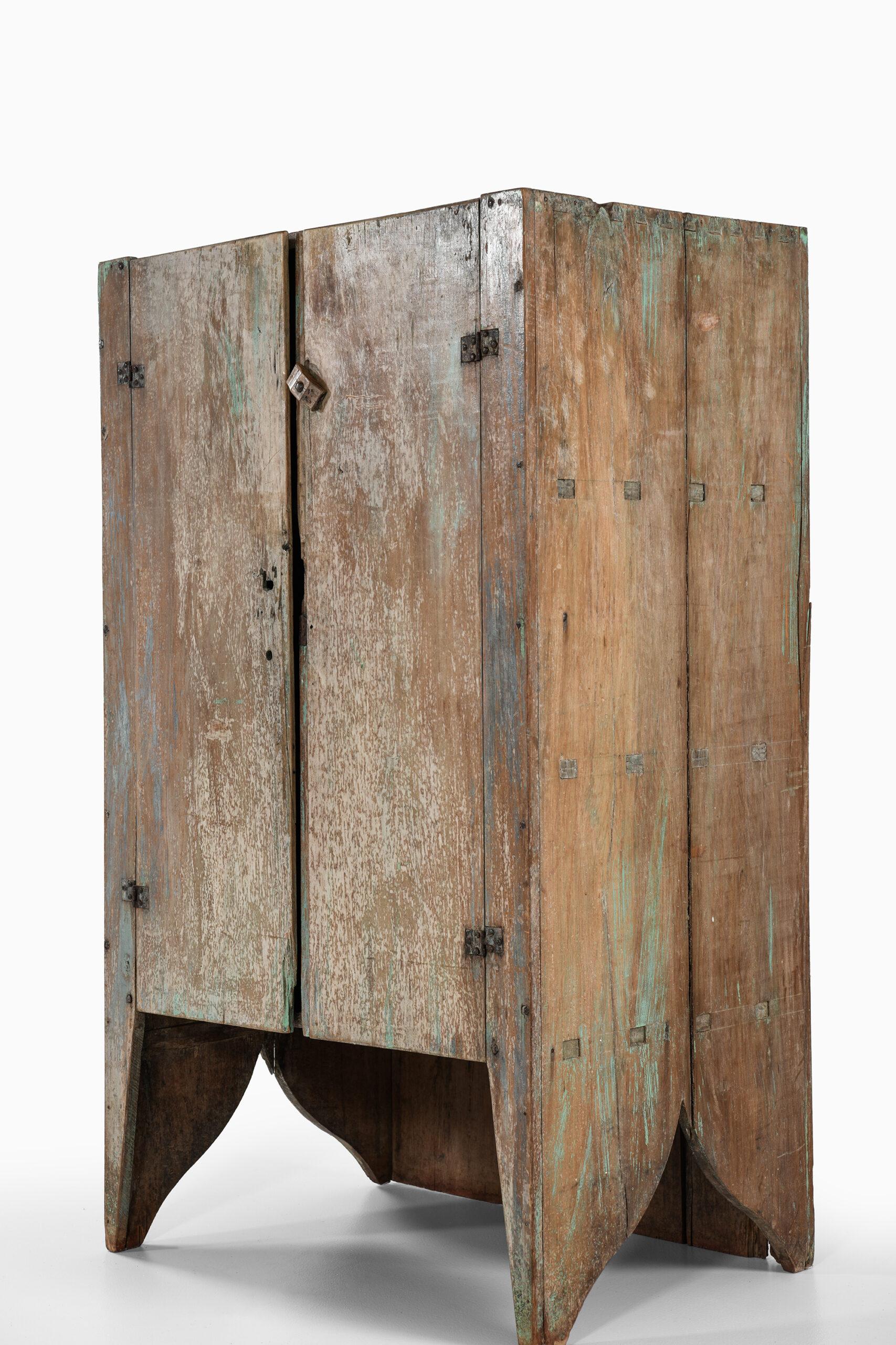 European Brutalist Cabinet by Unknown Designer For Sale