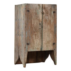 Vintage Brutalist Cabinet by Unknown Designer