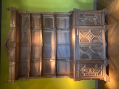 Armoire brutaliste de France datant d'environ 1960
