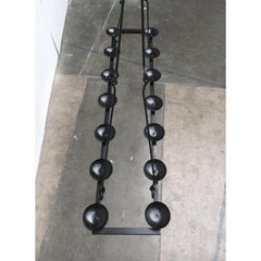 Brutalistischer Kerzenhalter-Kronleuchter, 1970er Jahre