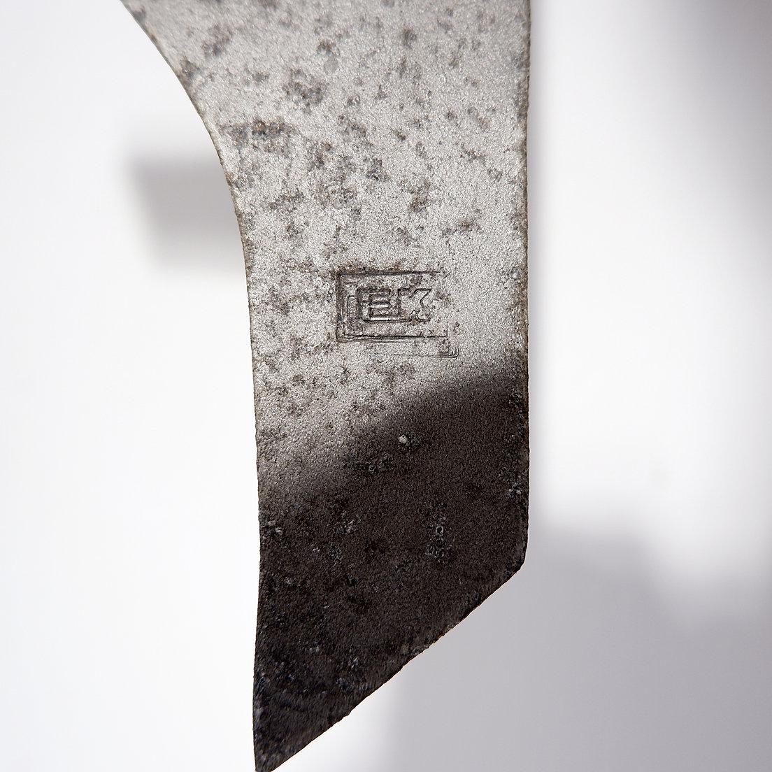 Brutalist Cast Aluminum Door Panel in the style of Paul Evans, 1960s In Good Condition For Sale In Linkebeek, BE