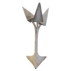 Brutalist Cast Concrete Abstract Sculpture