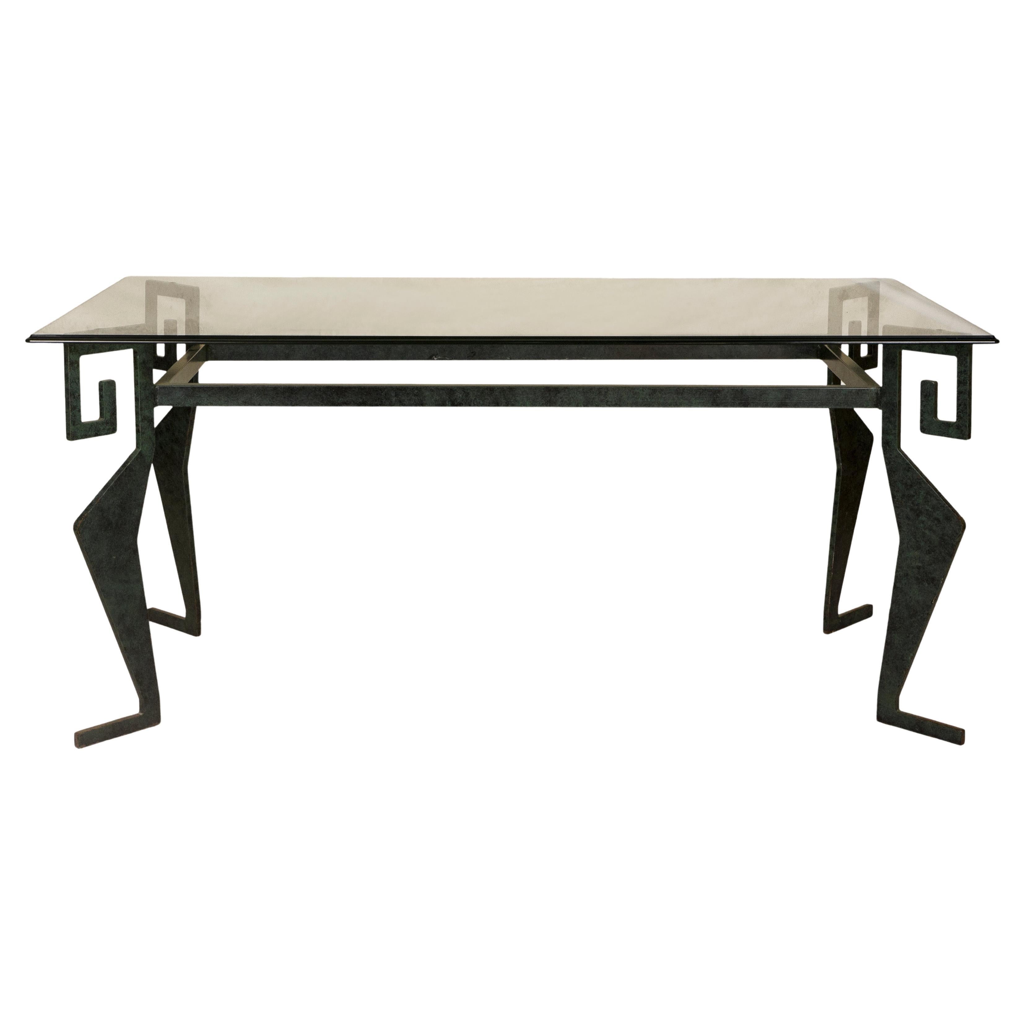 Brutalist Cast Iron Center Table by Valenti, Circa 1970, Spain