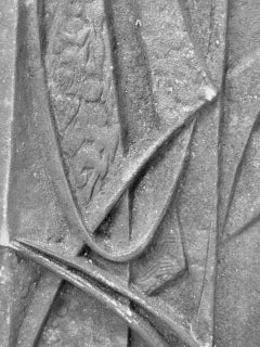 Focolare brutalista in ghisa - Francia 1970.