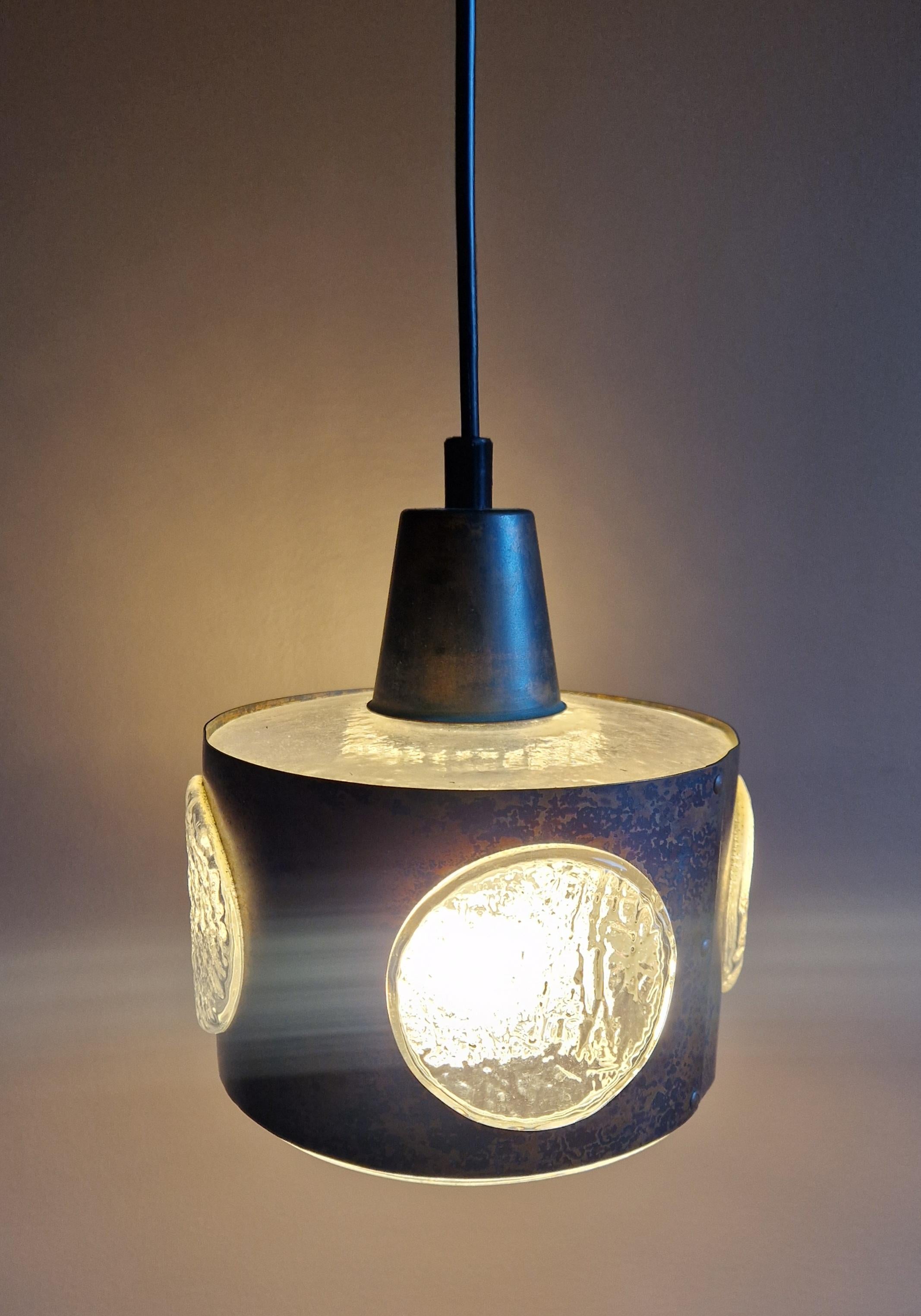 Brutalist Ceiling lamp, Nanny Still, RAAK, Amsterdam, 1970's For Sale 4