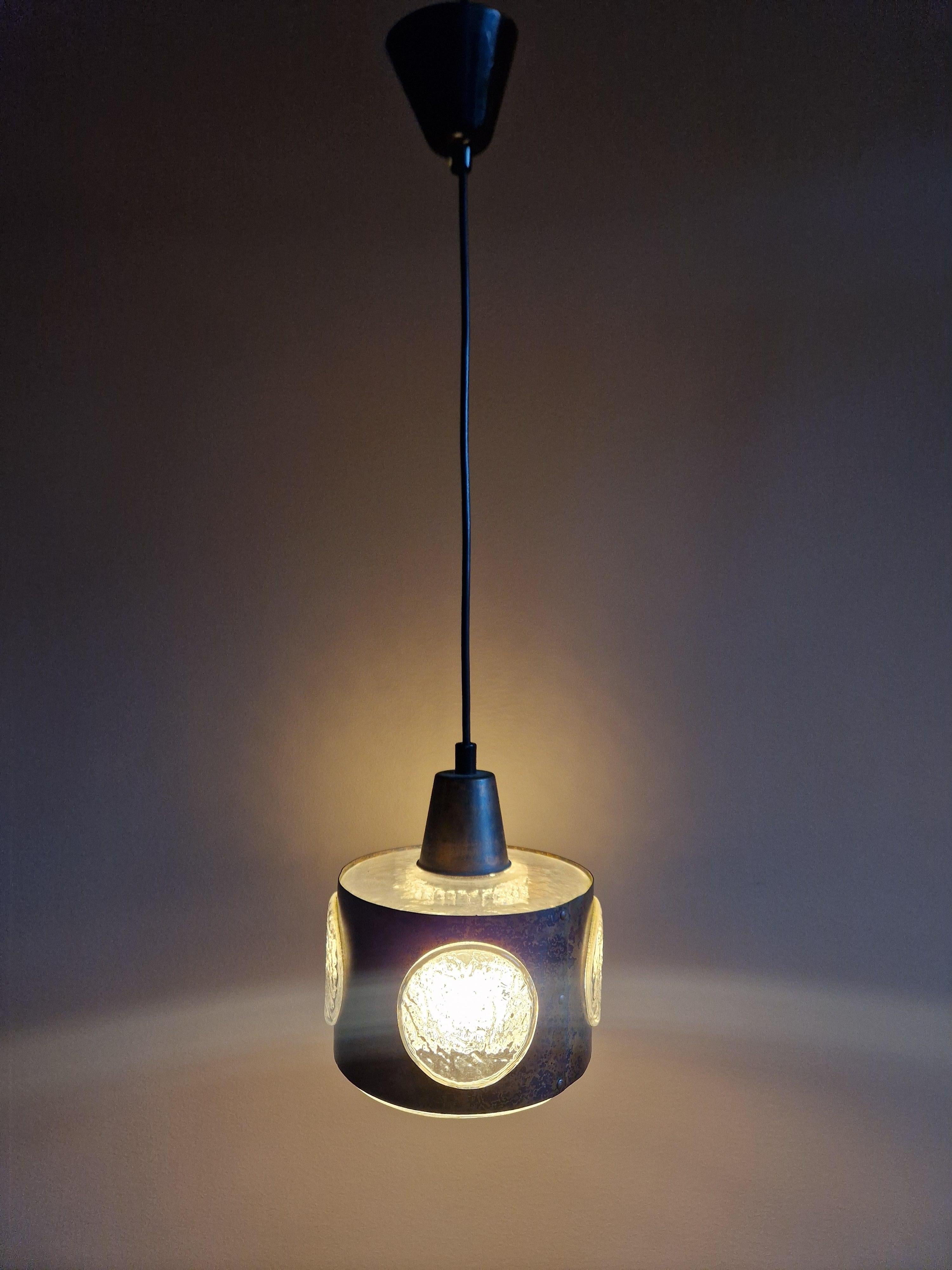 Brutalist Ceiling lamp, Nanny Still, RAAK, Amsterdam, 1970's For Sale 3