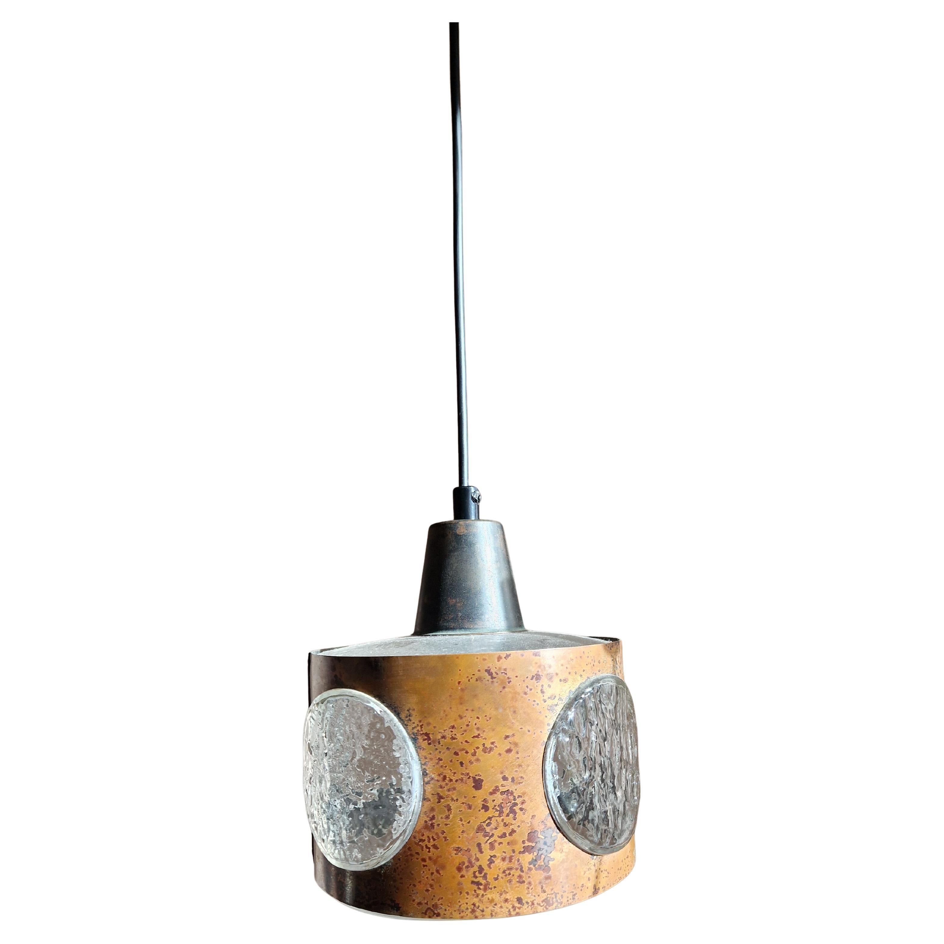 Brutalist Ceiling lamp, Nanny Still, RAAK, Amsterdam, 1970's For Sale