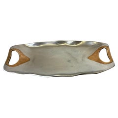 Brutalist centerpiece by Ardisur, Bronze & aluminium, Spain, 1970's
