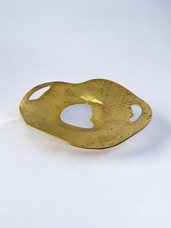 Brutalist centerpiece by Leopold, bronze & lucite, Spain, 1970's