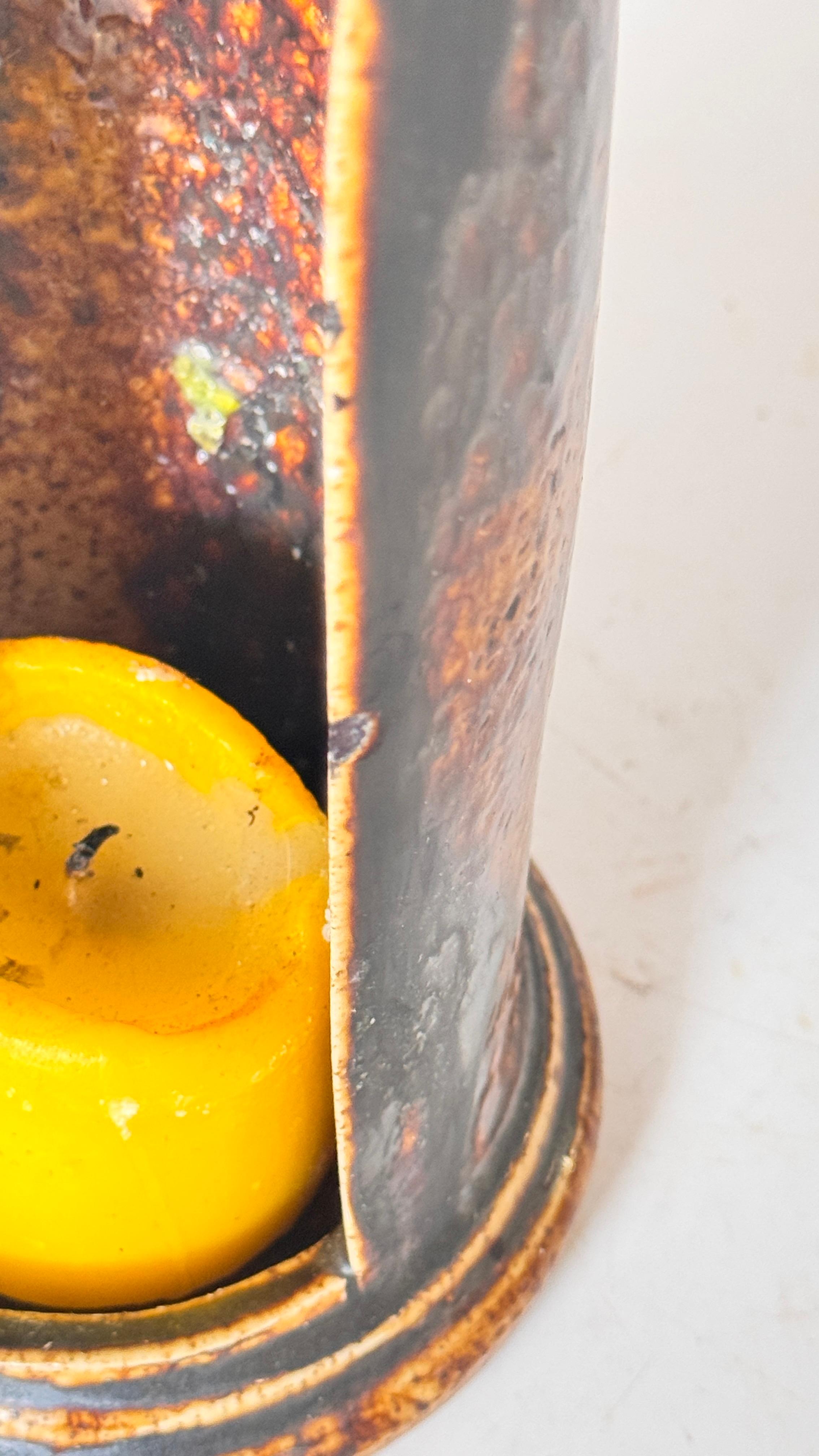 Brutalistischer Keramik-Kerzenhalter - Frankreich, 1960er Jahre im Angebot 8